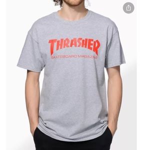 Thrasher T-Shirt, Small (men’s sizing)